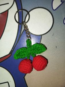 Cherry Keychain