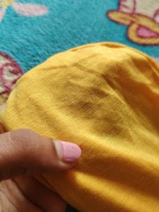 Yellow Crop Hoodie