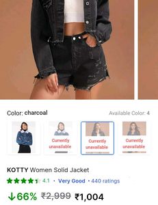 Denim Jacket &amp; Lace Tank Set