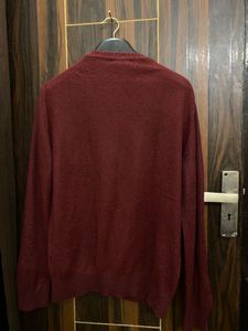 A Red Carter Balanche Sweater