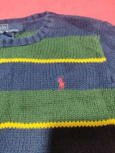 Polo Ralph Lauren Boys Cotton Sweater – Size 5
