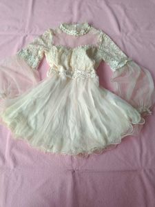 Elegant Lace Tulle Christmas Dress