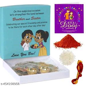 Peacock Rakhi Thali Set