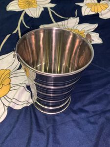 Cute Small Steel Bucket Or Serving Bucke