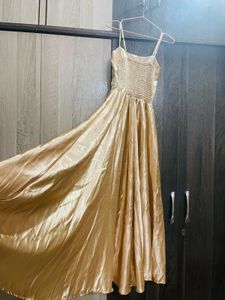 Pinterest y2k Satin slit gown