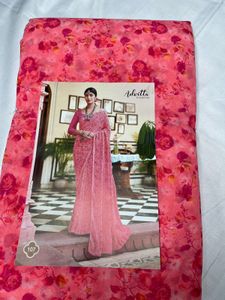GEORGETTE FLORAL SAREES FOR WOMEN