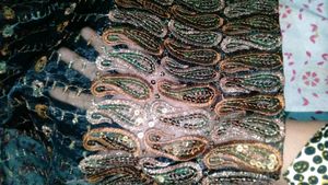 🖤 Net Black Gheredar Kurta,🥰 Never Used