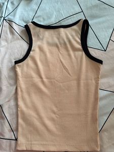 Beige Tank Top
