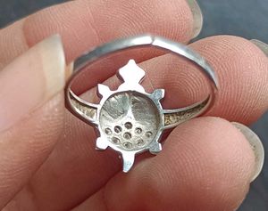 Real S925 Silver Turtle Ring