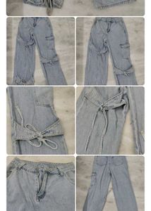 bow lace jeans for women