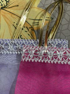 organza bags in 2 colours(pink&amp;lavender)