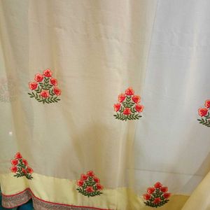 Elegant Yellow Saree