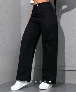 Black Wide Leg Jeans