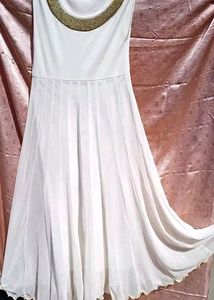 Latest Women White Gown