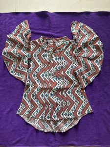 Stylish Patterned Blouse