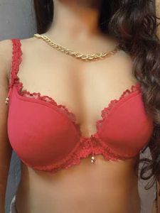 Red Lace Bra