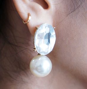 Statement Pearl Drop Earrings