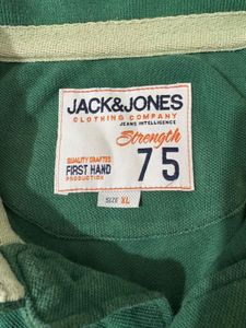 Jack&amp;Jones Green Polo T-Shirt