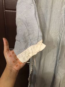 Striped Cotton Kurta