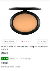 M.A.C StudioFix PowderPlus Compact Foundation NC45