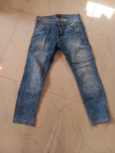Acid Wash Denim Jeans