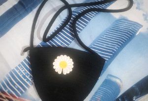 Black Handmade Slingbag