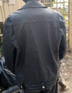 USA PURE  BIKE LEATHER JACKET 👍✅😊