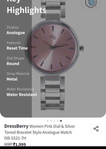 Dressberry Analog Watch