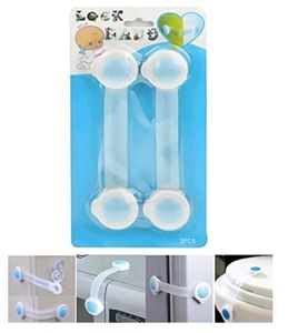 2x Baby Kids Safe Lock Door