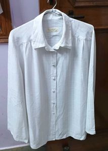 White Button-Down Shirt