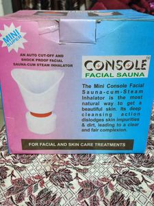 Console Facial Sauna