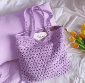Crochet Tote Bag
