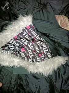 Stylish Black Quilted Coat