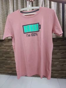 Mens Tshirt, I'm 100% Charged
