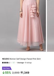 Long Skirt And Top Combo