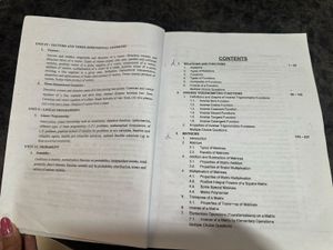 Mathematics for XII - Vol I &amp; II