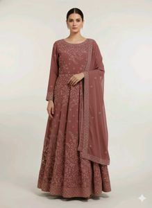 Elegant Ethnic Gown( You should put zib in the bac
