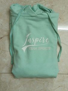 MINT GREEN HOODIE TEE