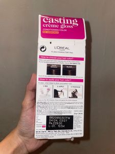 L’Oreal Paris Hair Color (400 Dark Brown)