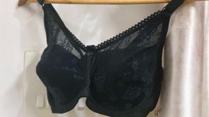 Elegant Black Lace Bra
