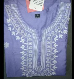 Elegant Embroidered Kurta