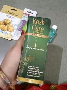 Masking Sheet Mask +Siromani Aloe -boost Twin Blade Razor+Siromani Gold Ore Bathing Bar+Myglamm Lit Nail Enamel Remover+Kesh Care Hair Oil