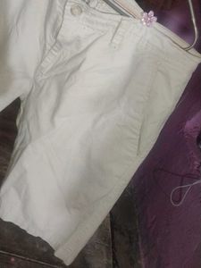 KLP Jeans Beige Shorts