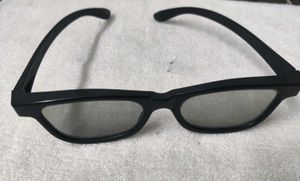 Black 3D Glasses