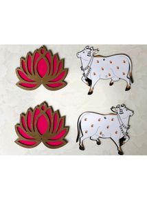 😍Diwali Special😍Set of 10 Cow Shape MDF Cutouts
