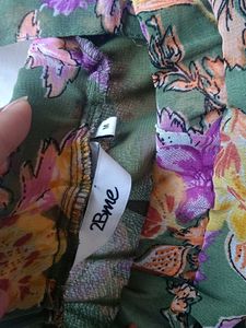 Floral Print Off-Shoulder Top