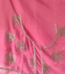 Glasswork Designer Saree