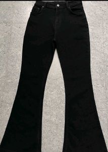 Black Flare Jeans