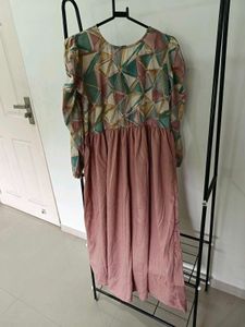 Puff Sleeve Dusty Pink Kurta