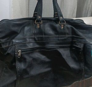 Leather Duffle Bag